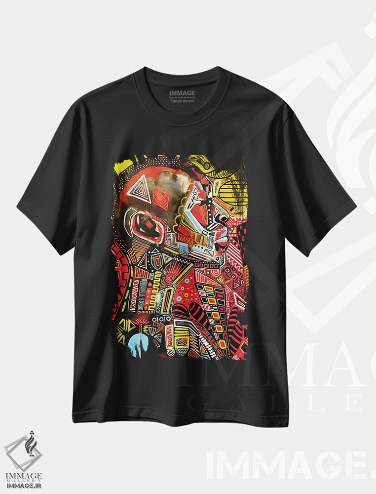 تیشرت طرح دار همه چیز می توانست خیلی ساده باشد، هنر آمریکایی آفریقایی تبار اثر آرون آلن | فروشگاه ایماژ