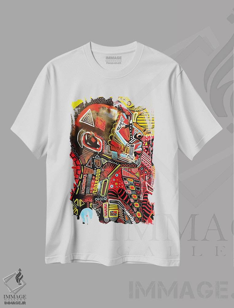 تیشرت طرح دار همه چیز می توانست خیلی ساده باشد، هنر آمریکایی آفریقایی تبار اثر آرون آلن | immage.ir
