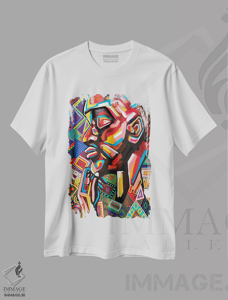 تیشرت طرح دار نحوه ای که دوستم داری، هنر آمریکایی آفریقایی تبار اثر آرون آلن | فروشگاه ایماژ