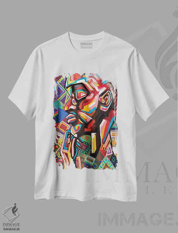 تیشرت طرح دار نحوه ای که دوستم داری، هنر آمریکایی آفریقایی تبار اثر آرون آلن | فروشگاه ایماژ