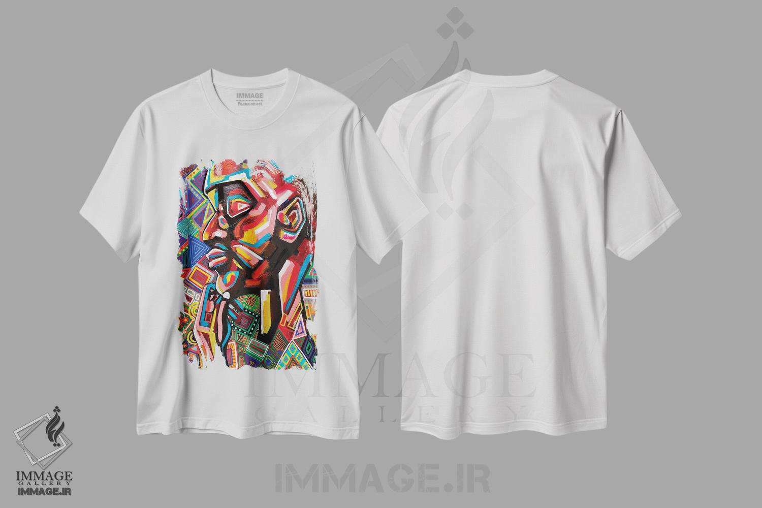 تیشرت طرح دار نحوه ای که دوستم داری، هنر آمریکایی آفریقایی تبار اثر آرون آلن | فروشگاه ایماژ