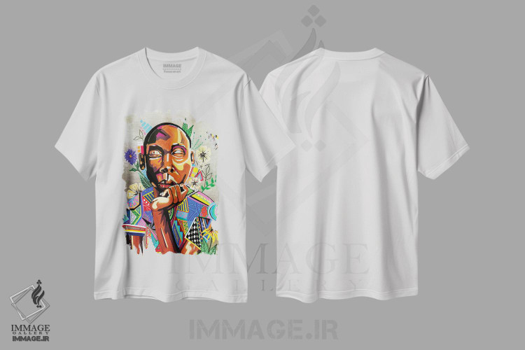 تیشرت طرح دار همیشه تو را به یاد خواهم داشت، هنر آمریکایی آفریقایی تبار اثر آرون آلن | immage.ir