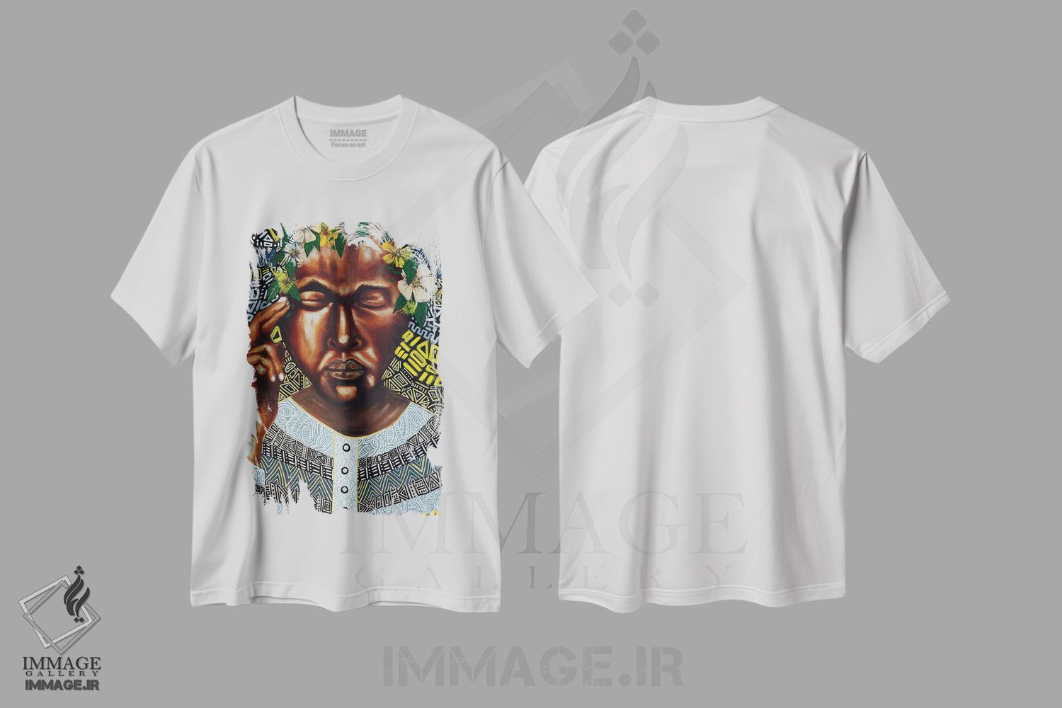 تیشرت طرح دار تمام چیزهایی که هرگز نمی دانستیم، هنر آمریکایی آفریقایی تبار اثر آرون آلن | فروشگاه ایماژ