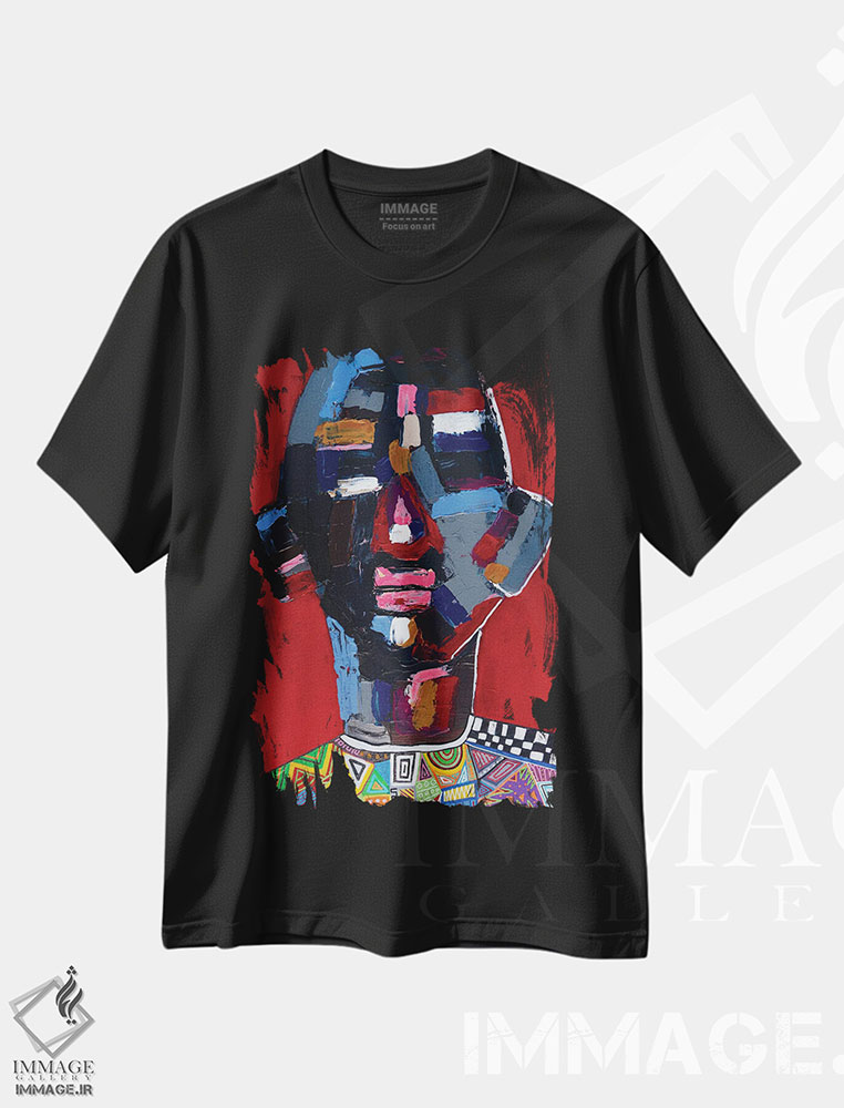 تیشرت طرح دار تا دوباره دیدار کنیم، آبستره اثر آرون آلن | فروشگاه ایماژ