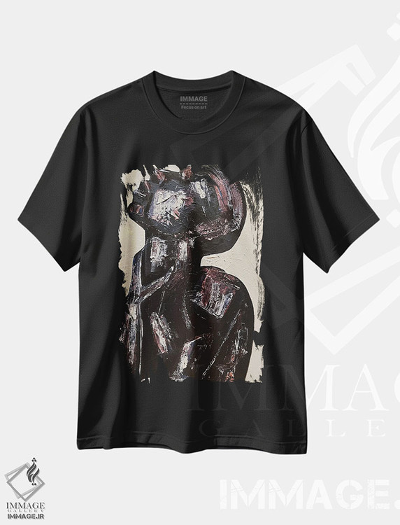 تیشرت طرح دار پدیدار شدن، دکور معاصر اثر آرون آلن | immage.ir