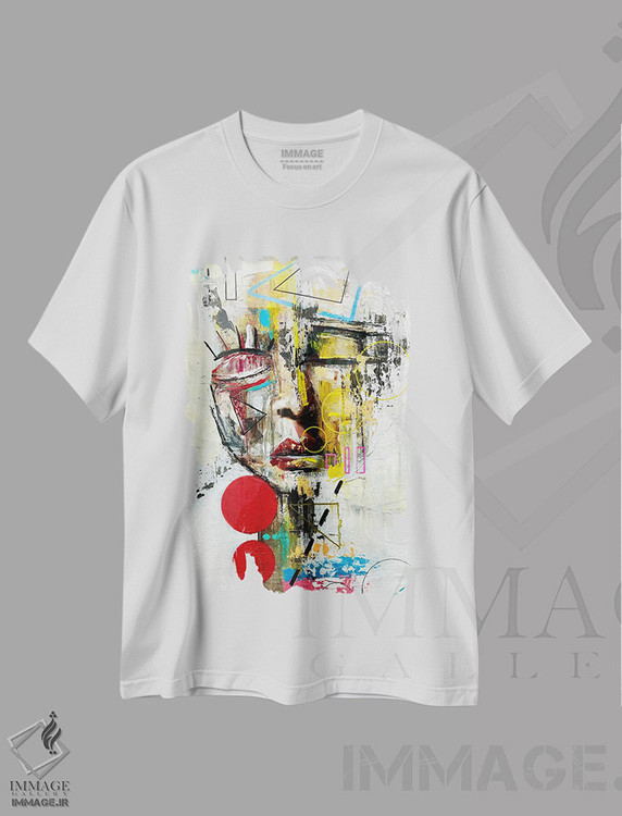 تیشرت طرح دار اُآسیس کویری، هنر آمریکایی آفریقایی تبار اثر آرون آلن | immage.ir