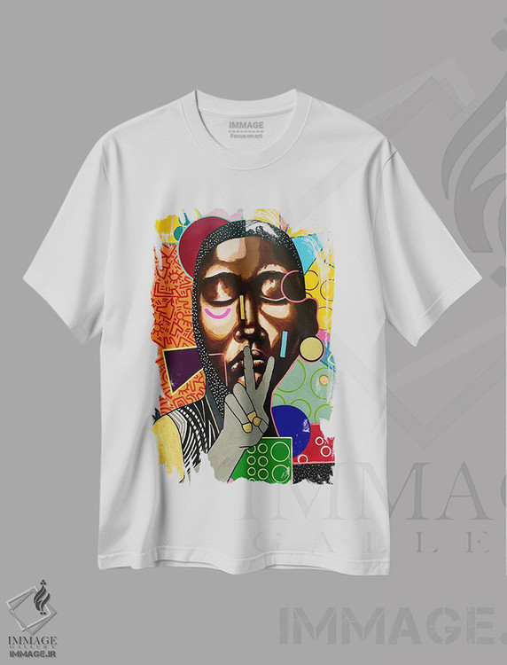 تیشرت طرح دار تا دفعهٔ بعد، هنر آمریکایی آفریقایی تبار اثر آرون آلن | فروشگاه ایماژ