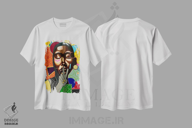 تیشرت طرح دار تا دفعهٔ بعد، هنر آمریکایی آفریقایی تبار اثر آرون آلن | فروشگاه ایماژ