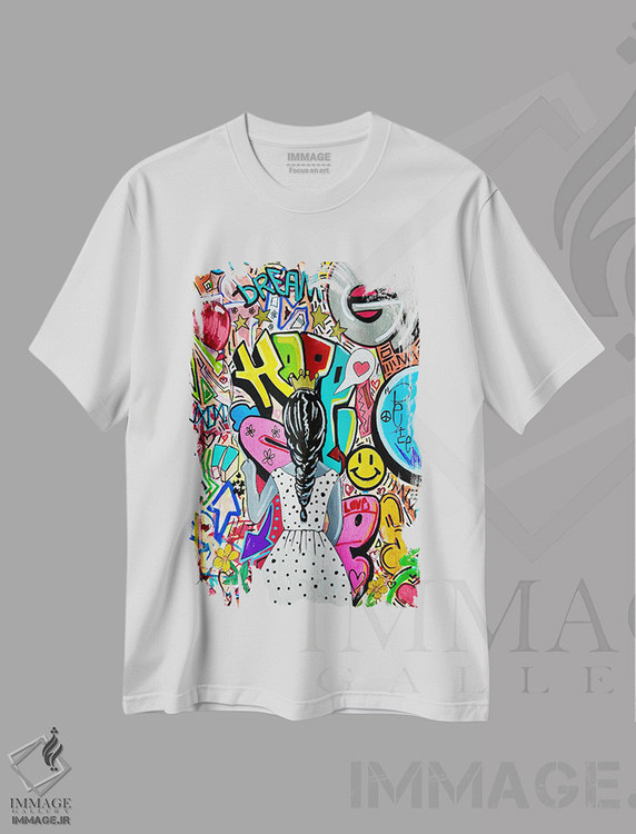 تیشرت طرح دار جاهایی که امید به آن ها ره می برد، هنر آمریکایی آفریقایی تبار اثر آرون آلن | فروشگاه ایماژ