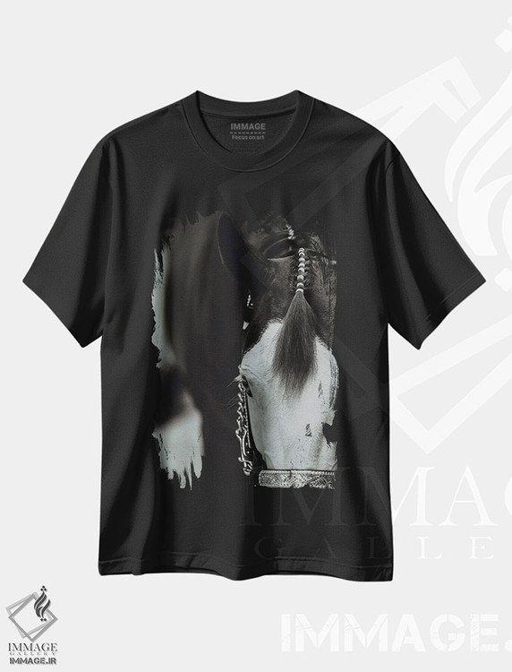 تیشرت طرح دار آماده برای نمایش، هنر فاخر اثر آنا آرشینگر | فروشگاه ایماژ