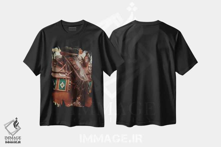 تیشرت طرح دار شکارچیان گنج، هنر فاخر اثر آنا آرشینگر | فروشگاه ایماژ