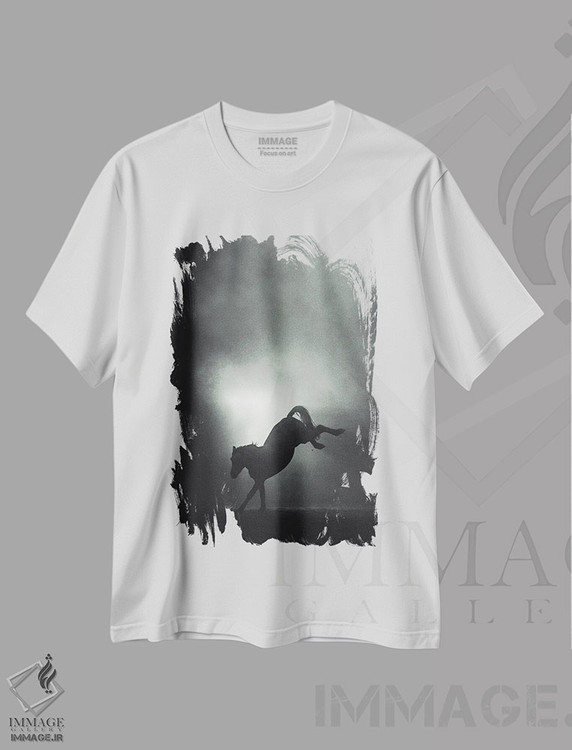تیشرت طرح دار رهایی یافتن، هنر فاخر اثر آنا آرشینگر | immage.ir