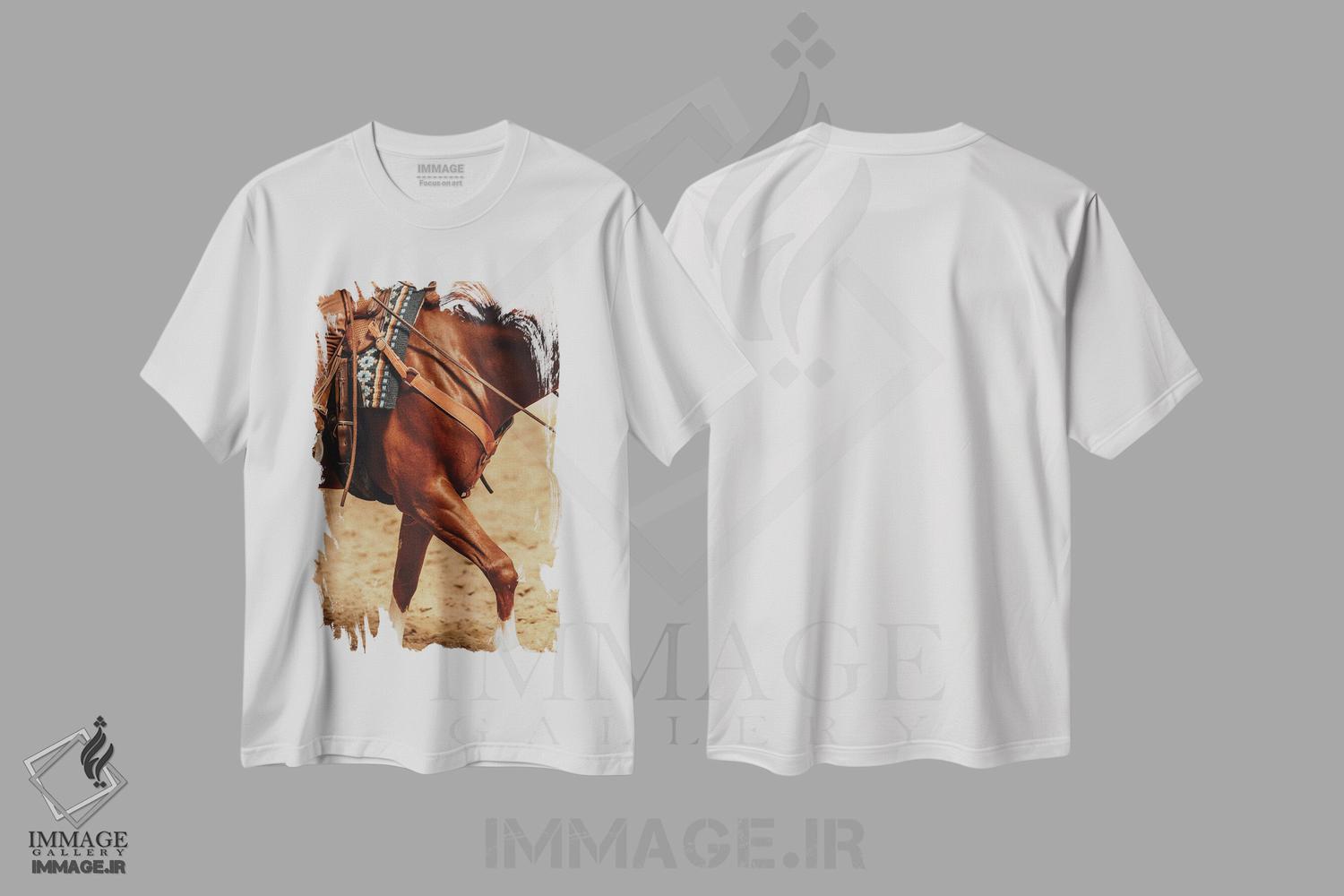 تیشرت طرح دار چالش جاذبه، هنر فاخر اثر آنا آرشینگر | immage.ir