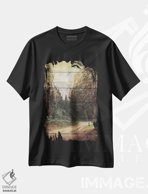 تیشرت طرح دار جهان، دکور کلبه و لژ اثر آن بیلی | immage.ir