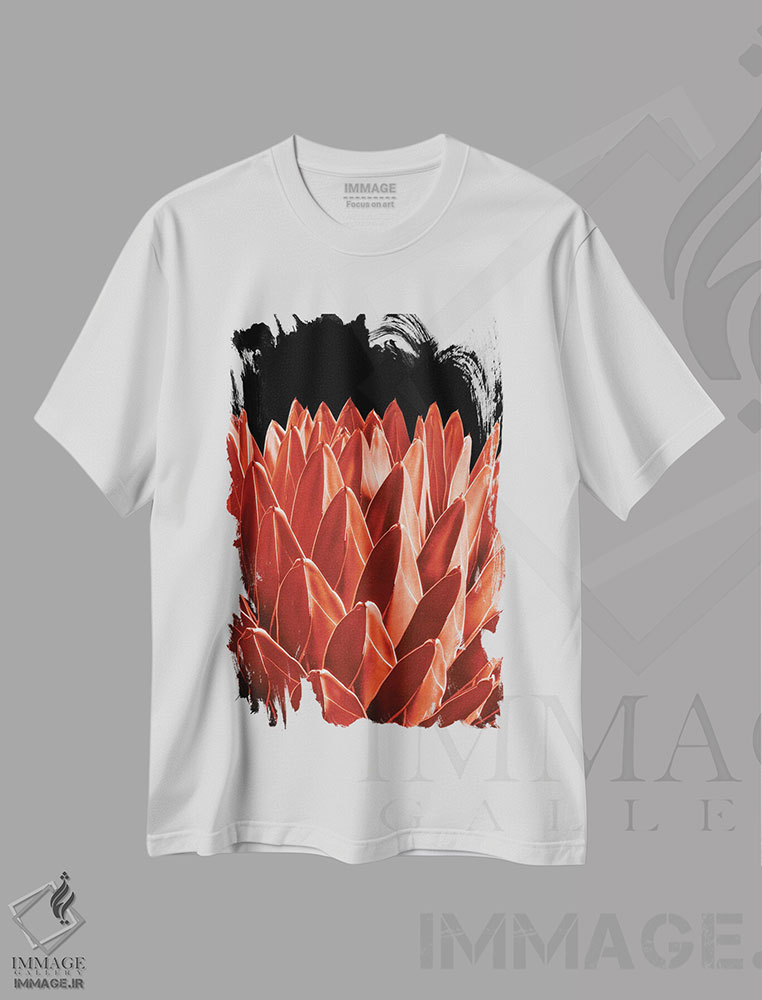 تیشرت طرح دار آگاو شیک IV، عکاسی ماکرو اثر هنر آنیتا و بلا | immage.ir