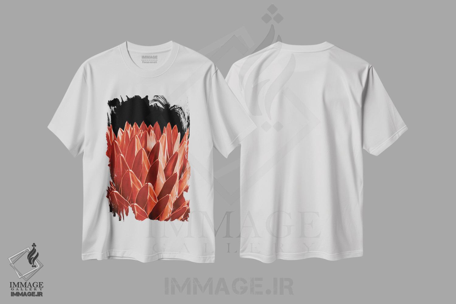 تیشرت طرح دار آگاو شیک IV، عکاسی ماکرو اثر هنر آنیتا و بلا | immage.ir