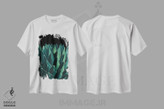 تیشرت طرح دار آگاو شیک XI، عکاسی ماکرو اثر هنر آنیتا و بلا | فروشگاه ایماژ