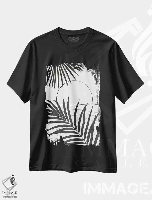 تیشرت طرح دار آثار هنر آنیتا و بلا - immage.ir