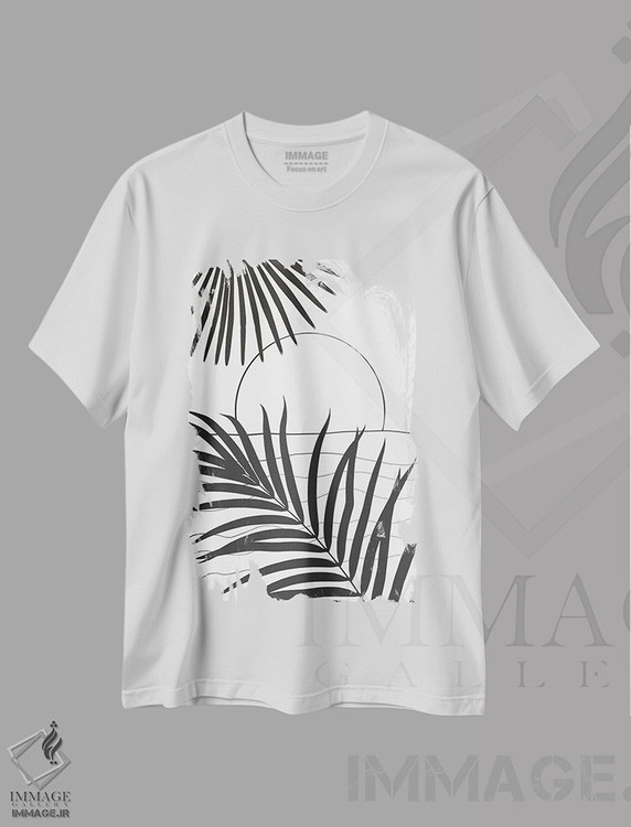 تیشرت طرح دار آثار هنر آنیتا و بلا - فروشگاه ایماژ