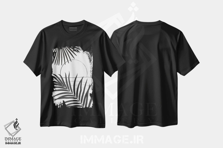 تیشرت طرح دار آثار هنر آنیتا و بلا - immage.ir