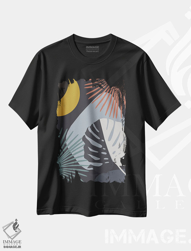 تیشرت طرح دار آثار هنر آنیتا و بلا - immage.ir