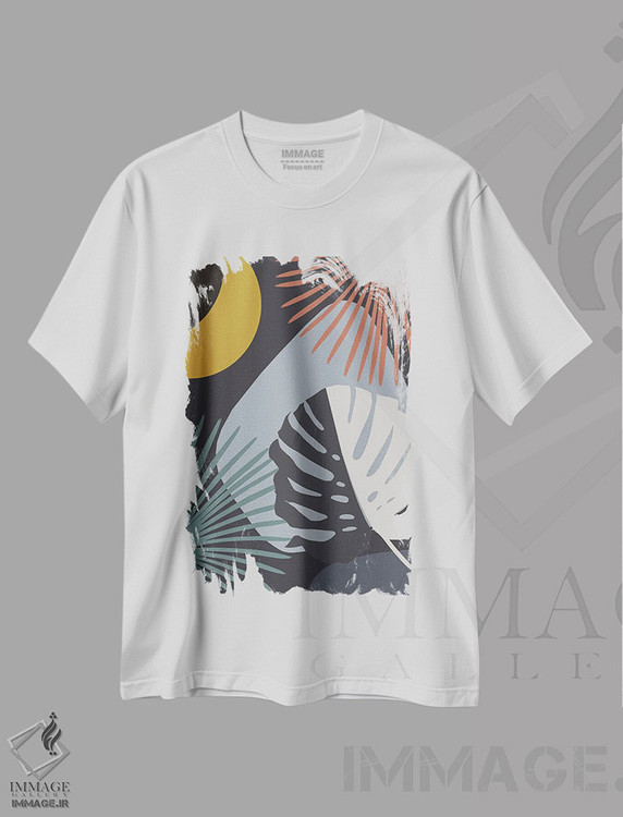 تیشرت طرح دار آثار هنر آنیتا و بلا - فروشگاه ایماژ