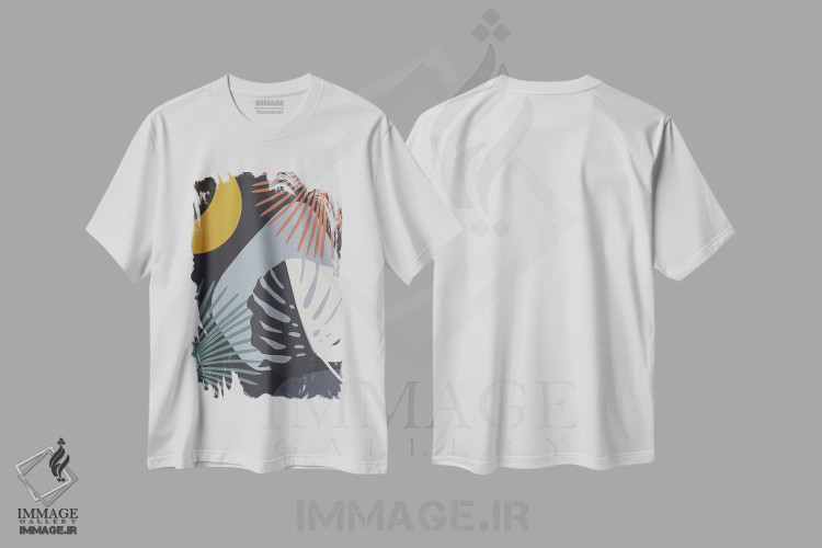 تیشرت طرح دار آثار هنر آنیتا و بلا - فروشگاه ایماژ