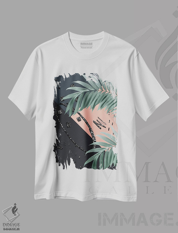 تیشرت طرح دار آثار هنر آنیتا و بلا - immage.ir