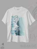 تیشرت طرح دار زیبایی اقیانوس II، دکور ساحلی اثر هنر آنیتا و بلا | immage.ir