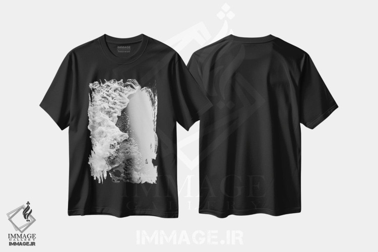 تیشرت طرح دار زیبایی اقیانوس V، دکور ساحلی اثر هنر آنیتا و بلا | immage.ir