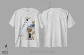 تیشرت طرح دار اویای سانتورینی III، تزئینی اثر هنر آنیتا و بلا | immage.ir