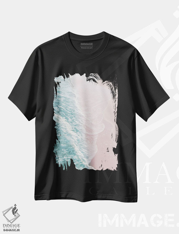 تیشرت طرح دار آثار هنر آنیتا و بلا - immage.ir