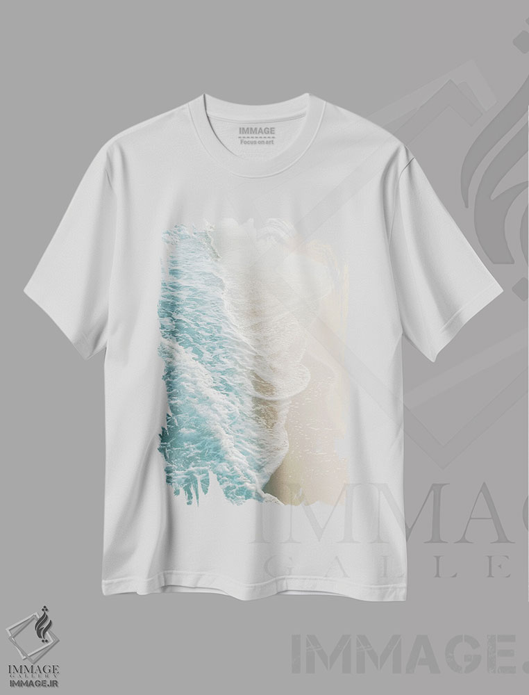 تیشرت طرح دار آثار هنر آنیتا و بلا - فروشگاه ایماژ