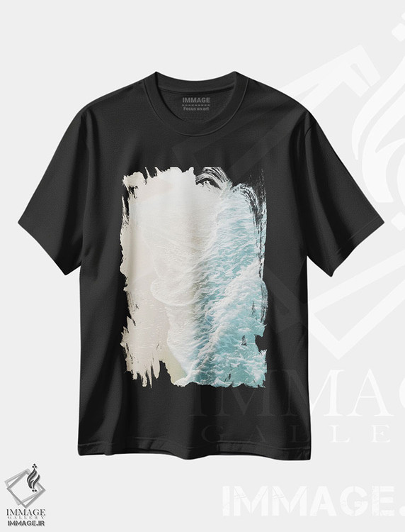 تیشرت طرح دار آثار هنر آنیتا و بلا - فروشگاه ایماژ