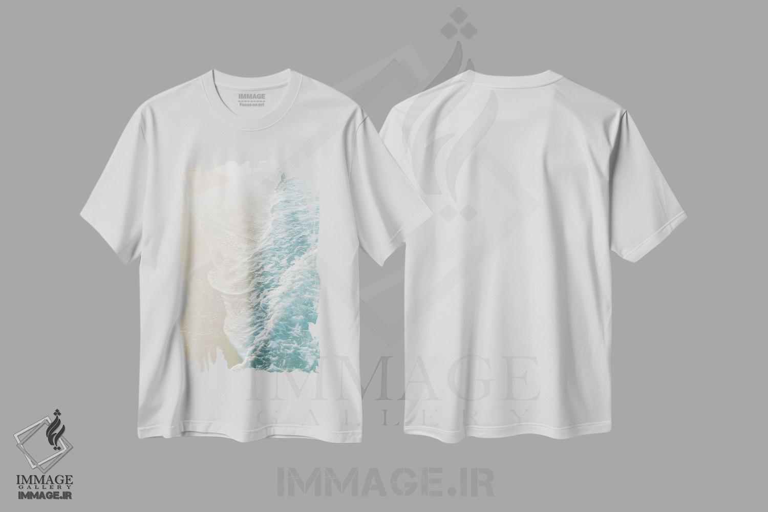 تیشرت طرح دار آثار هنر آنیتا و بلا - immage.ir