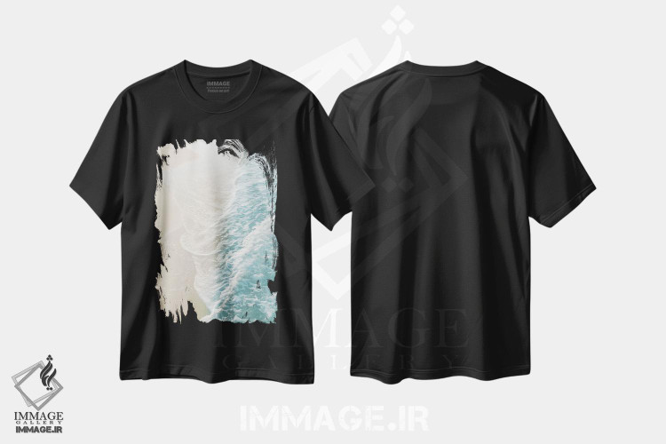 تیشرت طرح دار آثار هنر آنیتا و بلا - فروشگاه ایماژ