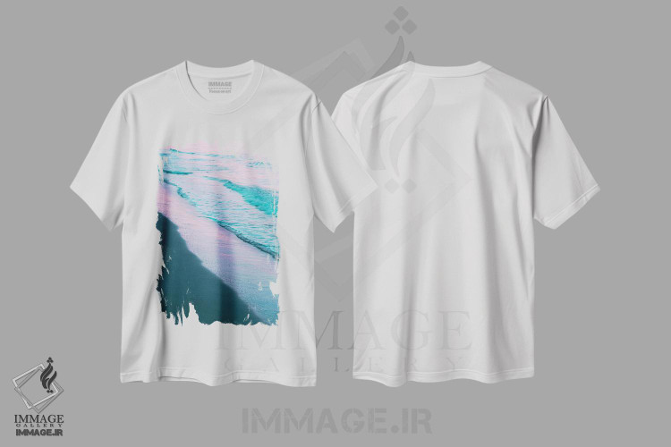 تیشرت طرح دار زیبایی طلوع آفتاب I، دکور ساحلی اثر هنر آنیتا و بلا | immage.ir