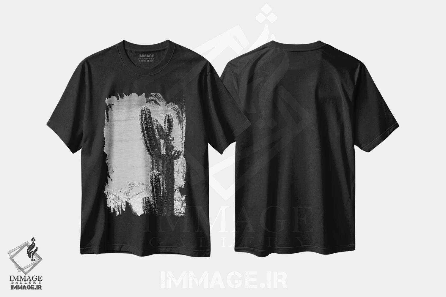 تیشرت طرح دار آثار هنر آنیتا و بلا - immage.ir