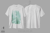 تیشرت طرح دار ظرافت نخل بادبزنی گرمسیری II، تزئینی اثر هنر آنیتا و بلا | فروشگاه ایماژ