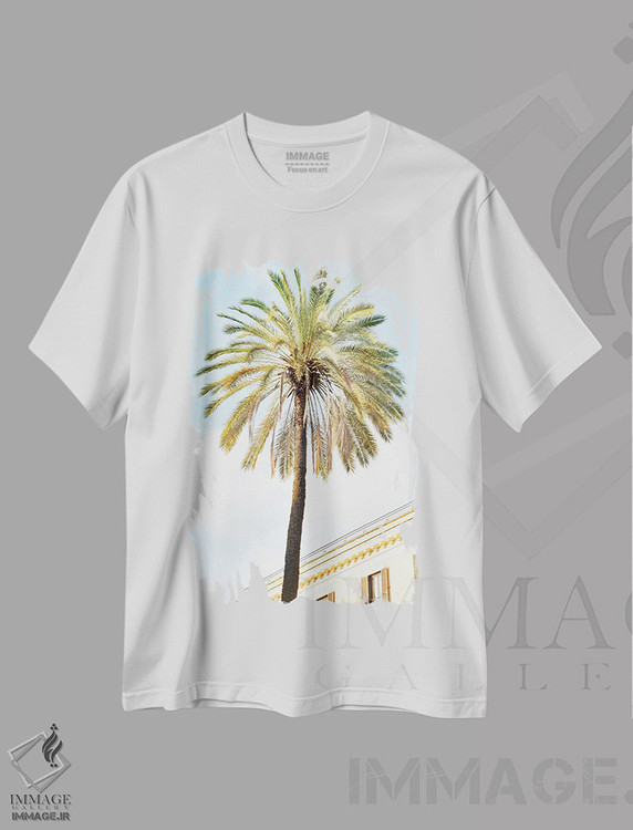 تیشرت طرح دار روم زیبا، تزئینی اثر هنر آنیتا و بلا | فروشگاه ایماژ