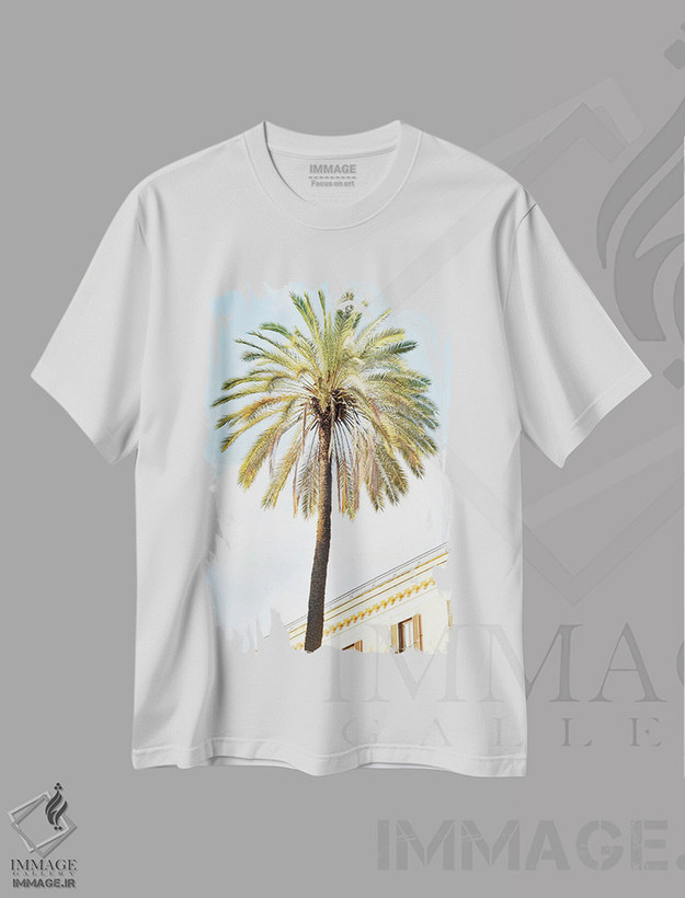 تیشرت طرح دار روم زیبا، تزئینی اثر هنر آنیتا و بلا | فروشگاه ایماژ