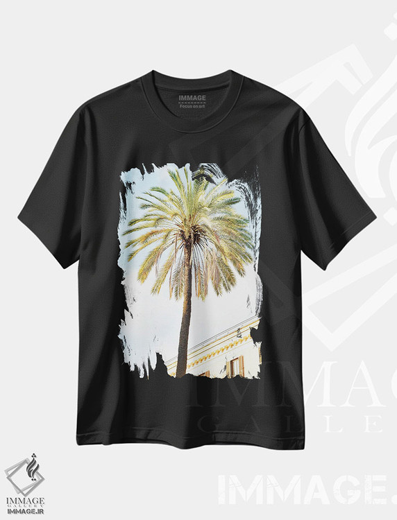 تیشرت طرح دار روم زیبا، تزئینی اثر هنر آنیتا و بلا | immage.ir