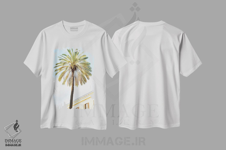 تیشرت طرح دار روم زیبا، تزئینی اثر هنر آنیتا و بلا | فروشگاه ایماژ