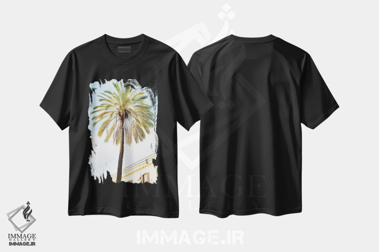 تیشرت طرح دار روم زیبا، تزئینی اثر هنر آنیتا و بلا | immage.ir