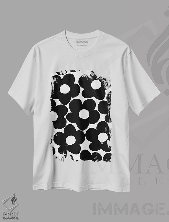 تیشرت طرح دار آثار هنر آنیتا و بلا - فروشگاه ایماژ