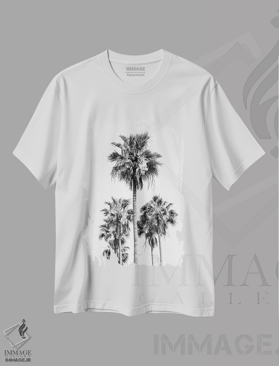 تیشرت طرح دار آثار هنر آنیتا و بلا - immage.ir