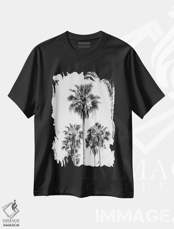 تیشرت طرح دار آثار هنر آنیتا و بلا - فروشگاه ایماژ