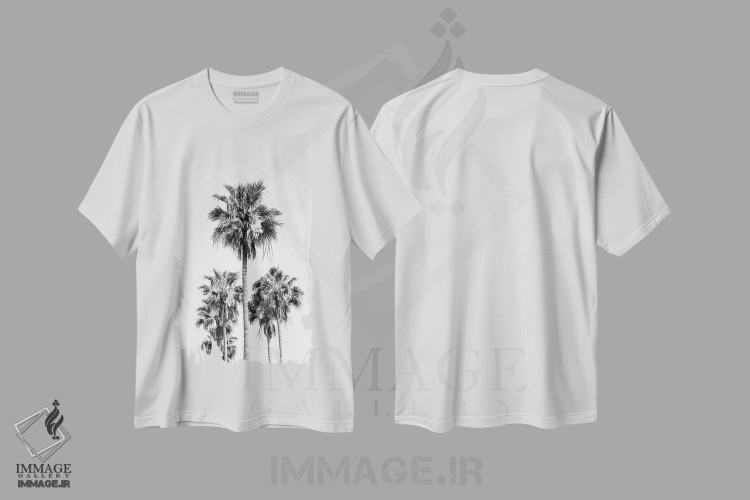 تیشرت طرح دار آثار هنر آنیتا و بلا - immage.ir