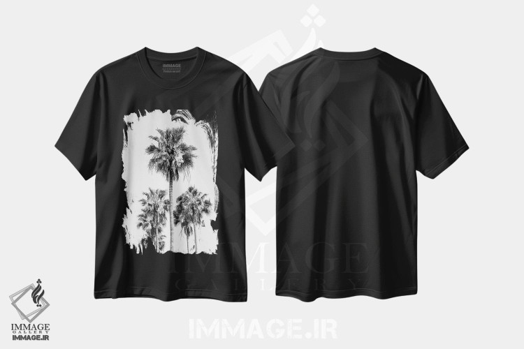 تیشرت طرح دار آثار هنر آنیتا و بلا - فروشگاه ایماژ