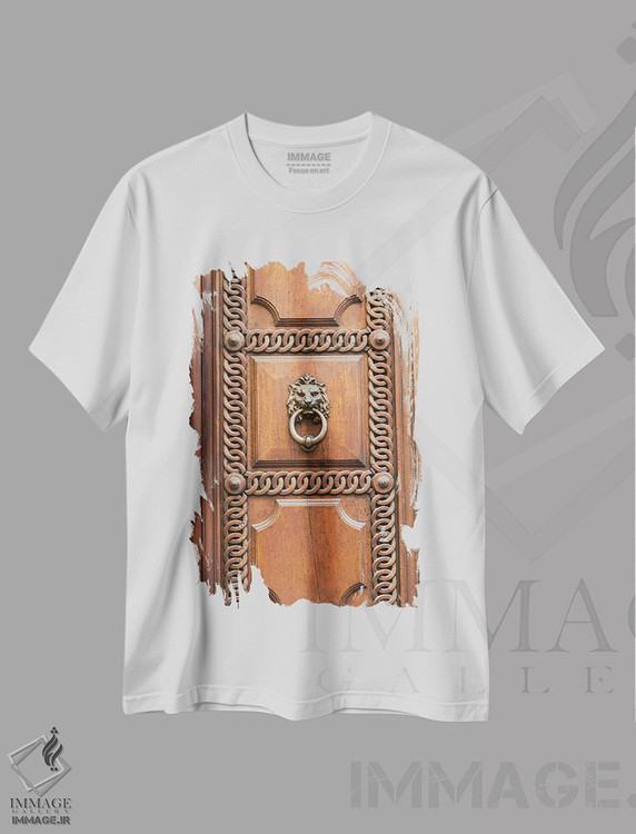 تیشرت طرح دار در رومی با شیر I، تزئینی اثر هنر آنیتا و بلا | immage.ir
